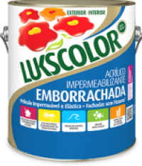 Imagem de Acrilico Emborrachada Impermeabilizante Lukscolor